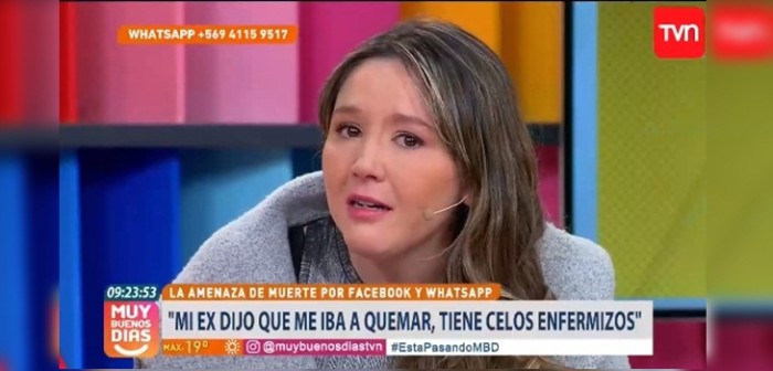 El estremecedor testimonio de violencia de joven en matinal de TVN: teme que ex la mate