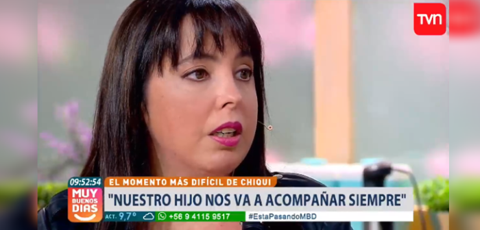 El conmovedor relato de Chiqui Aguayo en matinal de TVN tras anunciar que perdió a su hijo