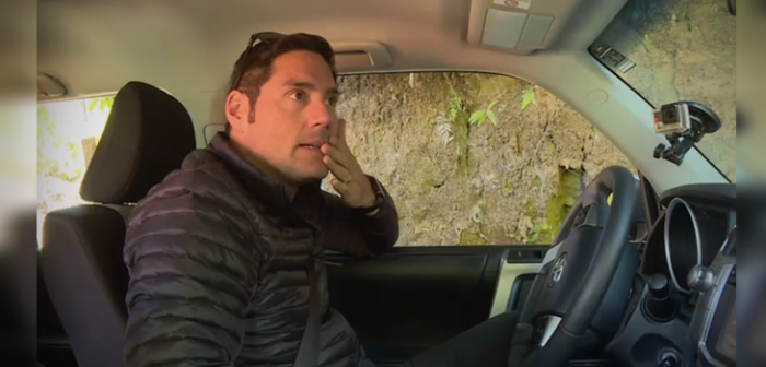 Obstáculo en recorrido de 'Lugares que Hablan' casi arruina el capítulo: Pancho sufrió