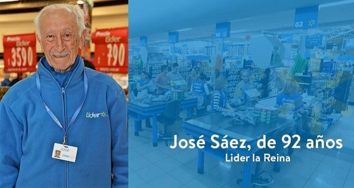 Opiniones divididas: afiche de Líder promueve 'inclusión laboral' de adultos mayores