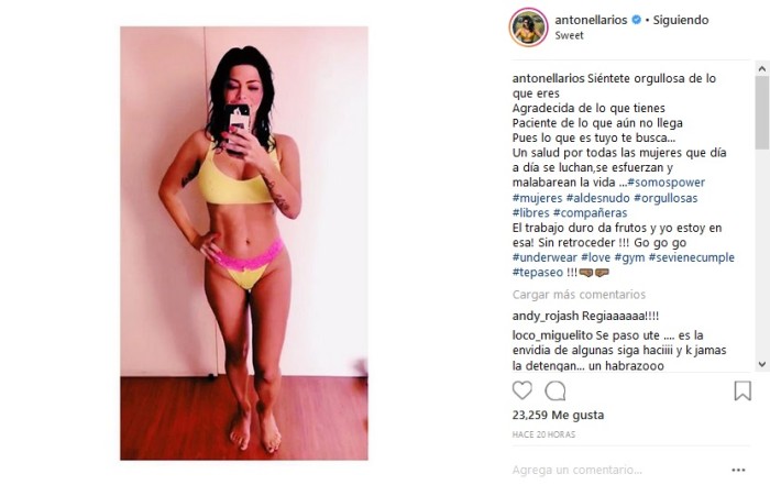 Antonella Ríos / Instagram