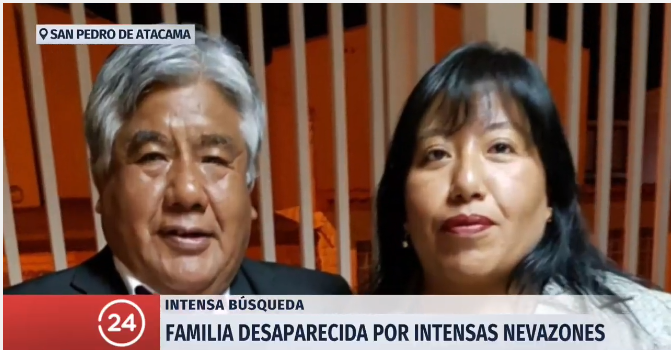 Hallan a familia que estaba desaparecida tras cruzar el paso Sico: estaba con hipotermia