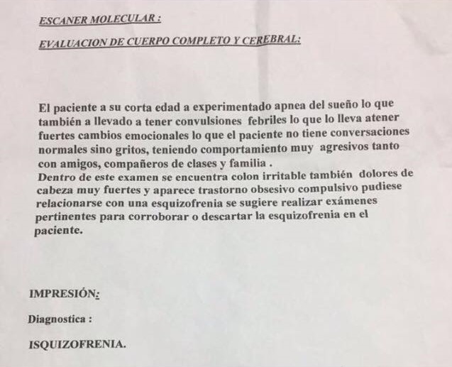 Diagnóstico de falso médico | Twitter
