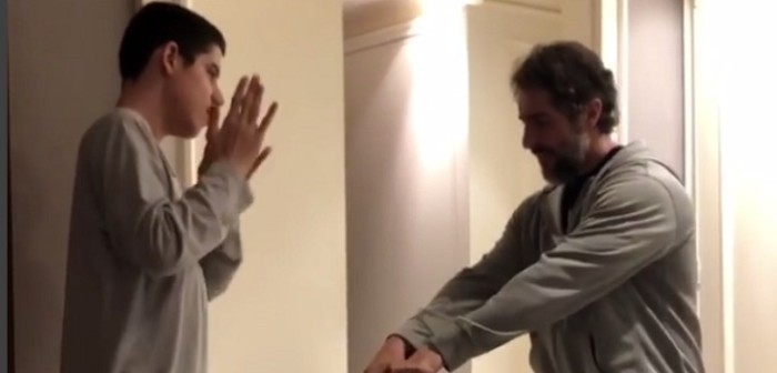 Para llorar de emoción: baile de un padre con su hijo autista conmueve en redes sociales