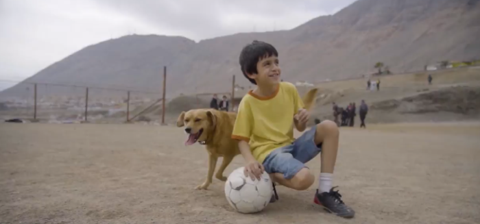 Niño de 9 años se luce interpretando a Alexis 'de cabro chico' en nuevo comercial
