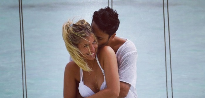 Coté López recordó los looks similares que han lucido junto a su esposo con video en redes