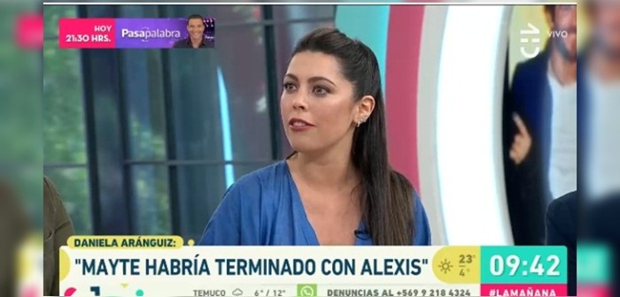Daniela Aránguiz reveló la discusión que tuvo con Valdivia por no dejarla estar en TV