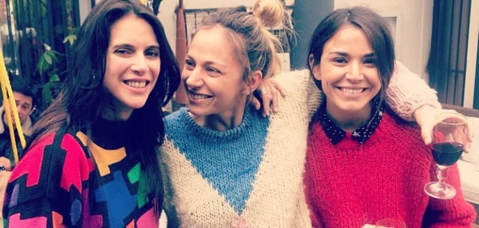 María José Illanes mostró con antigua foto cómo ella y dos amigas actrices han 'cambiado'
