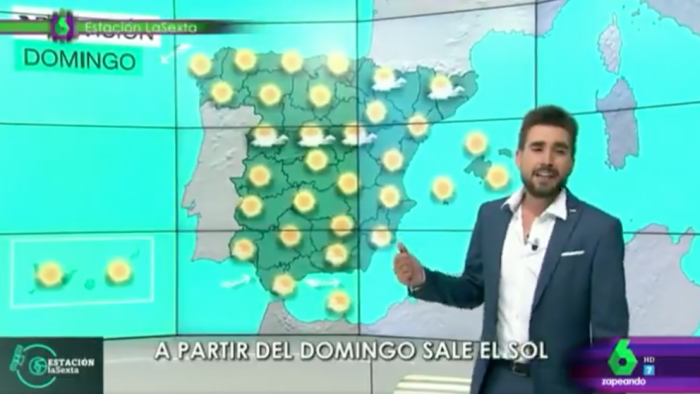 ¿Le copiarán en Chile? Meteorólogo rompe esquemas con su divertida forma de dar el tiempo