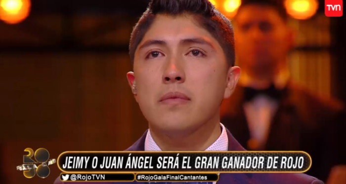 'Rojo' venció a 'Pasapalabra' coronando a Juan Ángel como ganador en gala de cantantes