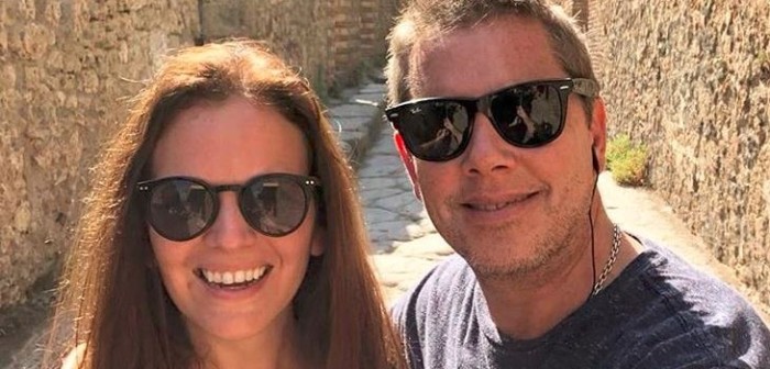 Las postales de la romántica luna de miel de José Miguel Viñuela y su esposa en Italia