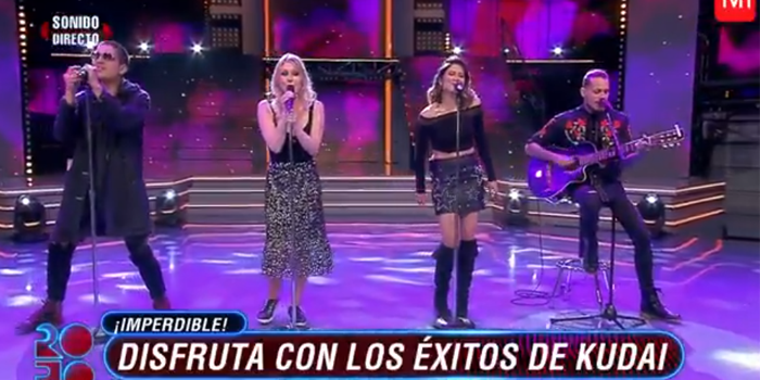 ¿Incómodo? Kudai se presentó en 'Rojo' con dos canciones y se fueron con tibia despedida