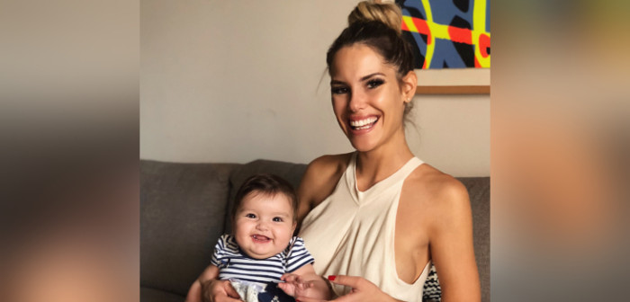 La sabia respuesta de Gala Caldirola a usuario que la criticó por la educación de su hija