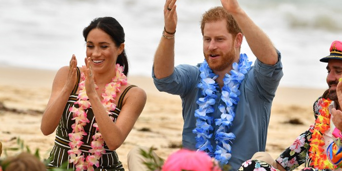 Ya se nota que serán papás: niño de 5 años robó el corazón de Meghan y el príncipe Harry