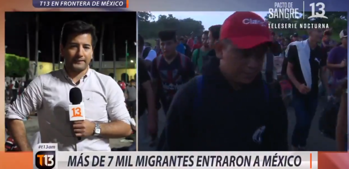 Javier Olivares reapareció en TV con despacho desde México: acento dividió a televidentes