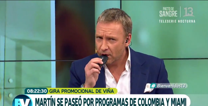 Martín Cárcamo vivió fail en Bienvenidos al mostrar novedoso artículo que compró en Miami