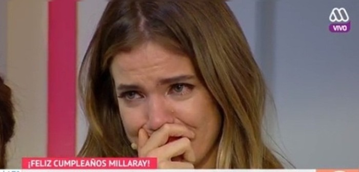 Hija de Millaray Viera la dejó llorando en Mucho Gusto con emotiva sorpresa de cumpleaños