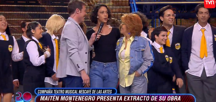 Nathalie Nicloux se lució cantando en 'Rojo': será parte de musical de Maitén Montenegro