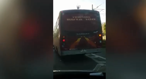 Conductor capta encerrona de chofer de micro Coronel-Lota: 