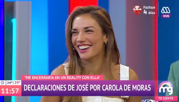 “Casi un Marlenazo”: Carola de Moras sufrió gracioso fail con su vestuario en Mucho Gusto