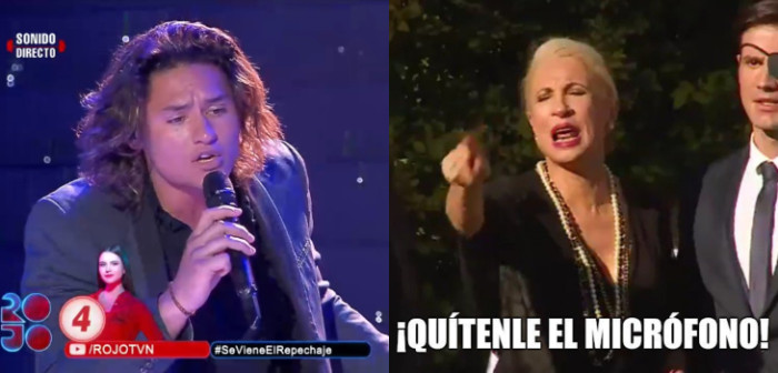 ¿Desafinado? Toarii acompañó a Emilia Dides en Rojo y su actuación generó hilarantes memes