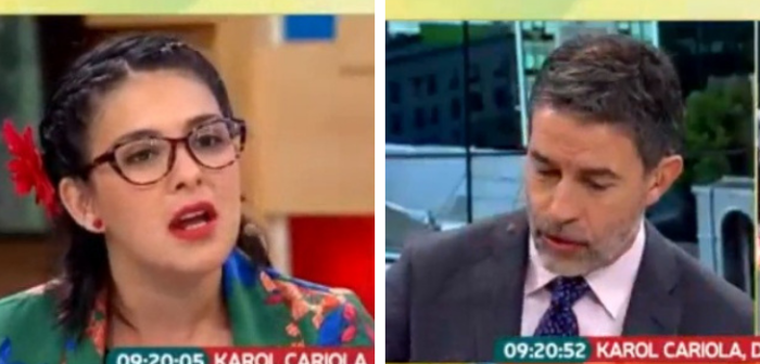 Bienvenidos: Polo Ramírez vivió 'encontrón' con Karol Cariola por situación en Venezuela