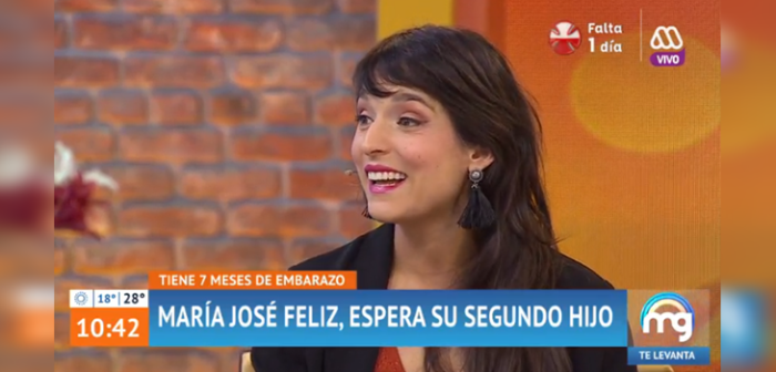 La divertida reacción del hijo de María José Bello al enterarse que tendrá una hermanita