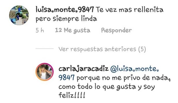 Carla Jara | Instagram