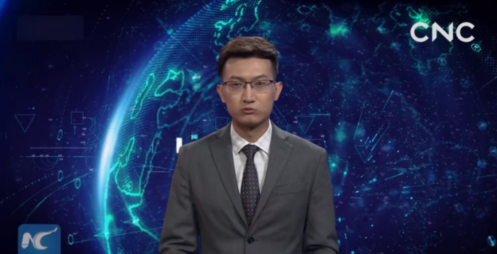 Periodista virtual debutó leyendo noticias en China: es idéntico a una persona real