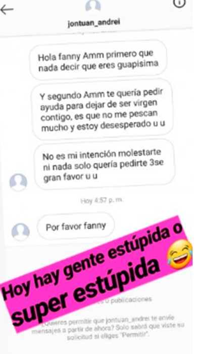   Fanny Cuevas / Instagram 