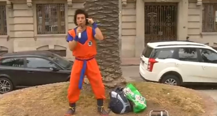 Tras amenaza de matanza de estudiantes y profesores Goku llegó a salvar la PUCV