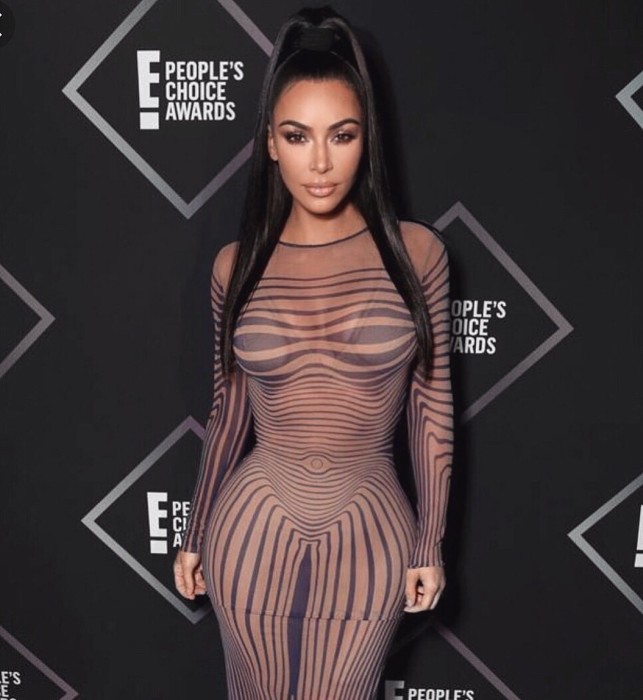 Kim Kardashian usó vestido transparente en alfombra roja y proyectó osado  efecto visual | Moda y Belleza | Página 7