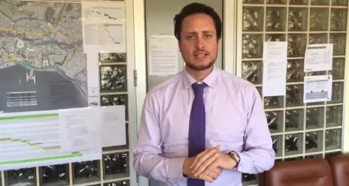 En problemas: Rodrigo Wainraihgt fue denunciado por grabar campaña en la Intendencia