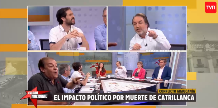 Francisco Vidal sufrió chascarro en vivo en 'Estado Nacional' y sólo por querer fumar