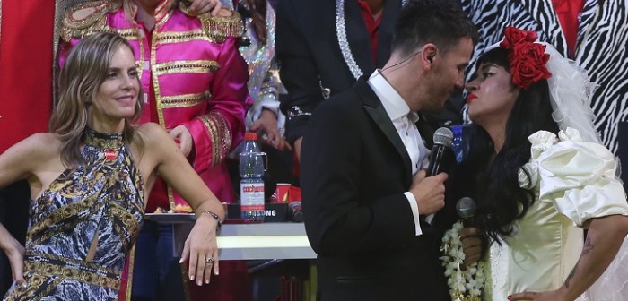 Pancho Saavedra sacó de apuros a Sergio Lagos y se la jugó con beso a Fernando Godoy