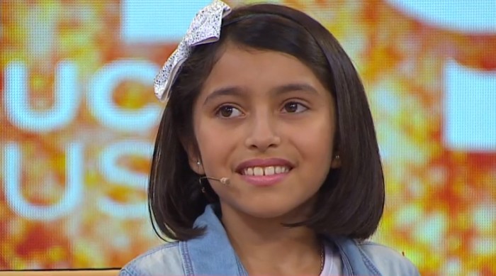 Niña que dejó crecer su pelo por dos años conmovió en Mucho Gusto: lo donó a enfermos de cáncer