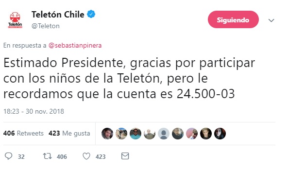 Captura Twitter | TeletónChile