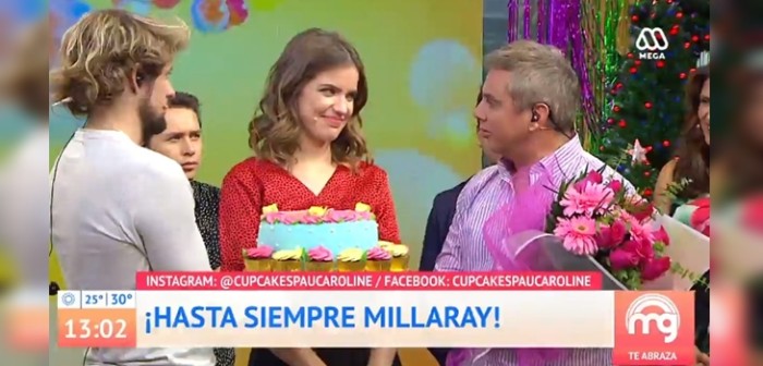 Millaray Viera se despidió de 'Mucho Gusto': 