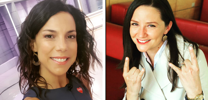 Le dio la bienvenida: Catalina Edwards compartió la primera postal de Andrea Arístegui en Mega