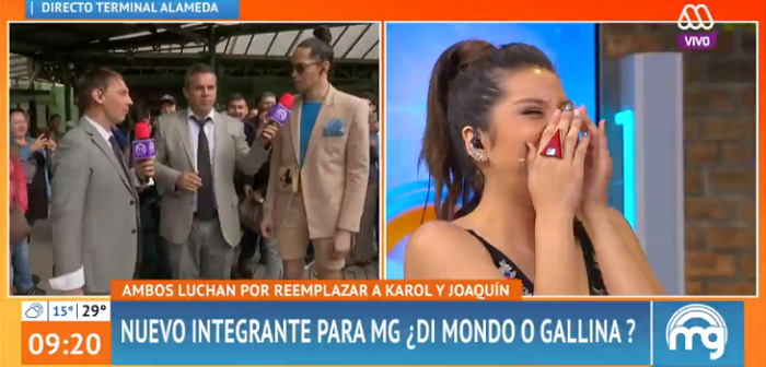 Di Mondo 'enchuló' a Viñuela y 'Gallina' en plena vía pública: les cortó toda su ropa