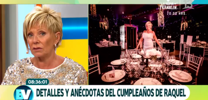 Las fotografías que dejó el producido (y exclusivo) cumpleaños de Raquel Argandoña