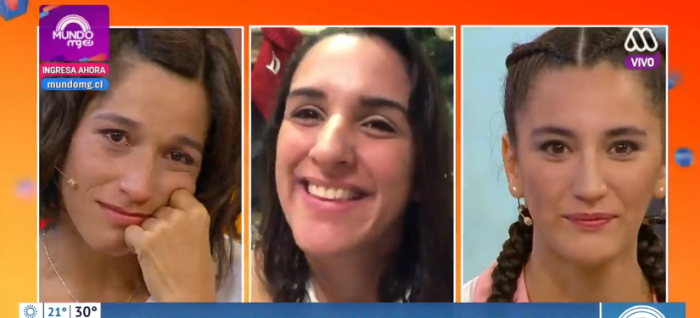 Lorena Capetillo y sus hermanas lloraron en 'Mucho Gusto' tras emotiva sorpresa de su papá