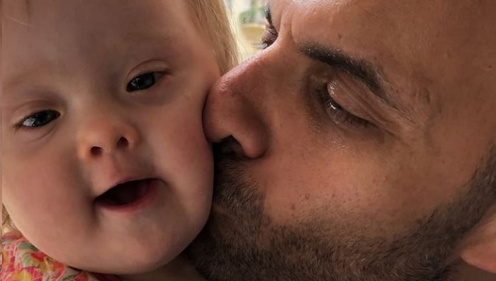 Bebé con síndrome de Down fue 