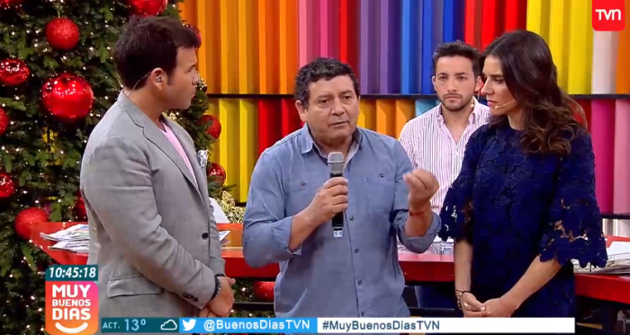 Trabajador irrumpe en transmisión de 