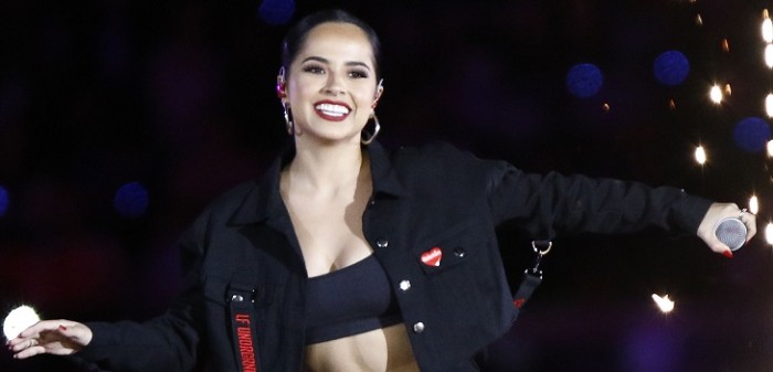 Becky G se sumó a desafío de los 10 años con video de su desconocido paso por 'Sábado Gigante'