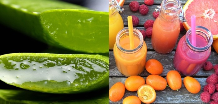Mantente hidratada este verano por dentro: 4 deliciosas y fáciles recetas de jugos con aloe vera