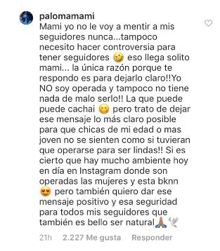 Paloma Mami | Instagram