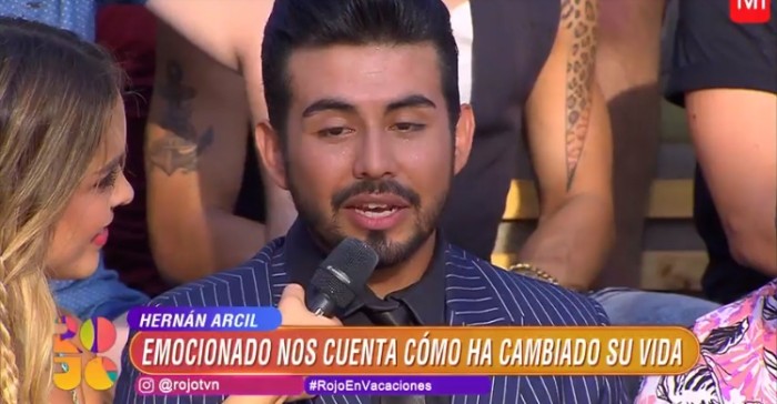 Sacó lágrimas: Hernán Arcil emocionó en Rojo tras revelar importantes avances en salud de su hermana