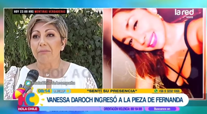 Vanesa Daroch revela lo que habría sentido al recorrer barrio de Fernanda Maciel: 