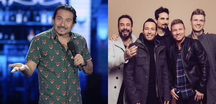 ¿Veremos esto en Viña? El guiño de Felipe Avello a Backstreet Boys antes de su show en el Festival